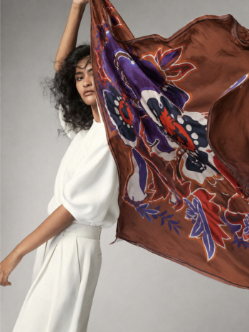 Φουλάρι 90x180 Silk Feeling - Elegant Scarf