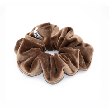 Βελούδινο Scrunchie | Velvet Scrunchie – Coffee