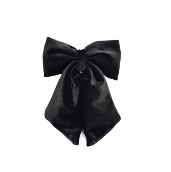 Βελούδινοι Φιόγκοι | Velvet Hair Bows – Black